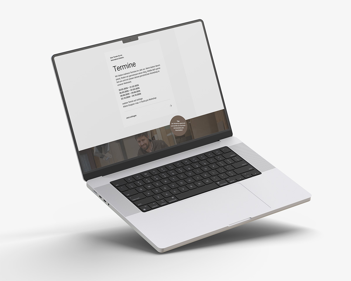 Mockup Laptop SeitlichSchwebend